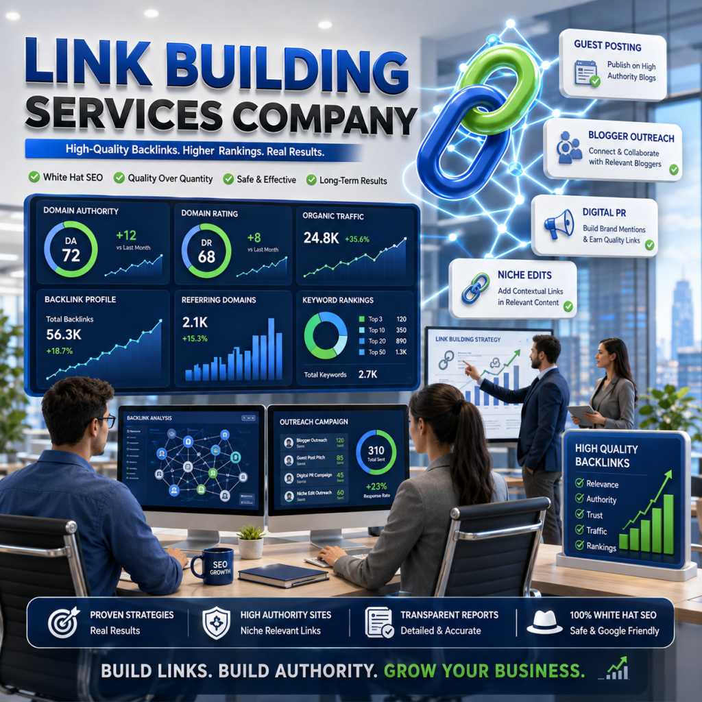 Affordable Link Building Services Company for Faster SEO Growth"